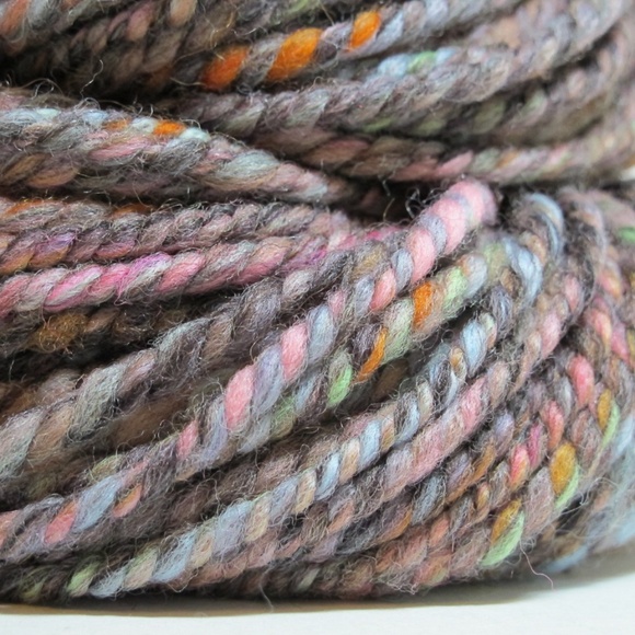 Patchouli Handspun Merino Wool 2-Ply Yarn - Picture 2 of 7